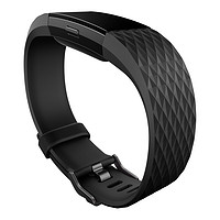 fitbit Fitbit Charge 2 智能手环 枪色 硅胶表带（心率、运动、GPS）