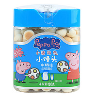 Peppa Pig 小猪佩奇 小馒头 牛奶味 120g