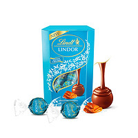 Lindt 瑞士蓮 LINDOR軟心 海鹽焦糖巧克力 200g 分享裝