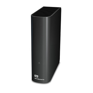 Western Digital 西部数据 Elements Desktop系列 WDBWLG0030HBK 3.5英寸USB移动机械硬盘 3TB USB3.0