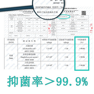 猫胡子免洗洗手液滋润儿童家用酒精抗菌抑菌消毒液清香免水洗速干（含75%酒精  送35ml便携装）