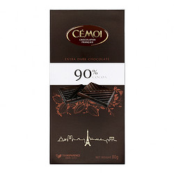 cemoi 赛梦 90%黑巧克力 80g