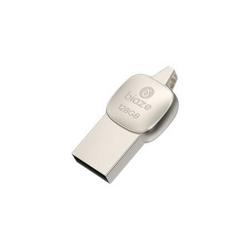 Biaze 毕亚兹 UP-01商务款 USB 2.0 U盘 银色 128GB USB