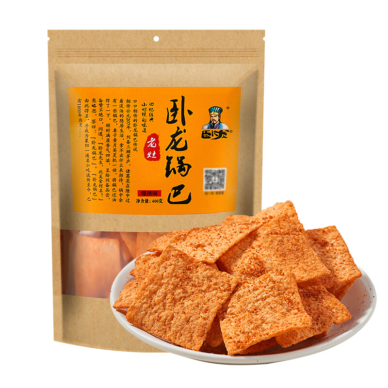 老灶 锅巴 爆辣味 400g