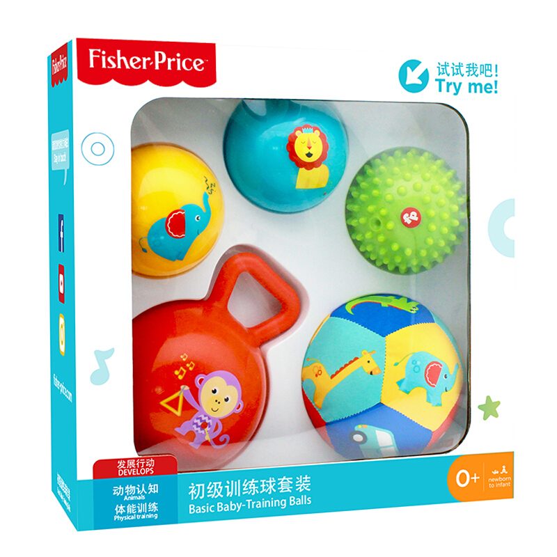 Fisher-Price 费雪 F0961 初级训练球套装