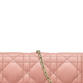 Dior 迪奥 Lady Dior系列 NANO 女士手拿包 S0853ONMJ 粉红色 小号