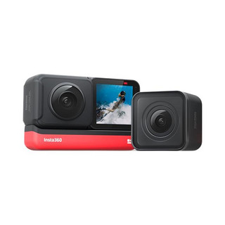 Insta360 影石 ONE R 运动相机 双镜头+64GB卡+自拍杆