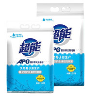 超能 APG系列 天然皂粉 1.08KG*3袋 薰衣草香