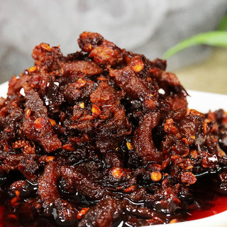老干妈干煸肉丝油辣椒260g*2贵州特产麻辣花椒拌饭下饭拌面辣椒酱（干煸肉丝260g+红油腐乳260g）