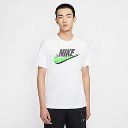 NIKE 耐克 大Logo 运动针织透气男子短袖T恤