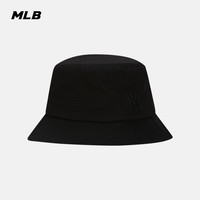 MLB官方 男女帽子NY渔夫帽遮阳防晒LOGO刺绣运动户外休闲时尚潮流（S、纽约洋基队/白色）
