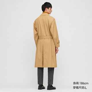 优衣库 男装 风衣(外套) 431339 UNIQLO（165/84A/S、08 深灰色）