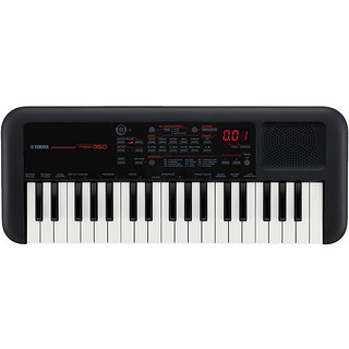 电子琴PSS-A50成人儿童初学者37键便携迷你键盘力度专业（、黑色）