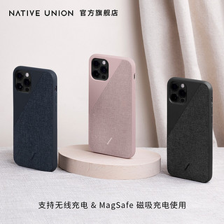 Native Union简约织布手机壳冷淡适用苹果iPhone12/Pro/Max/mini（黑色 iPhone 12/12 Pro）