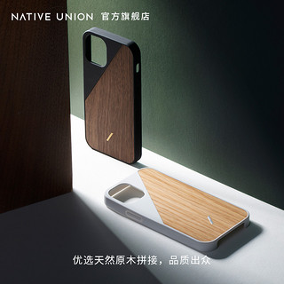 Native Union实木质纹手机壳网红ins风适用苹果iPhone12/Pro/Max（全手工打磨实木贴片）