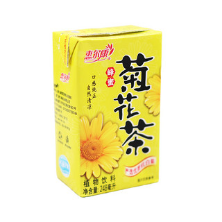 惠尔康 荷叶花草植物凉茶  芦柑果饮 248ml*24盒