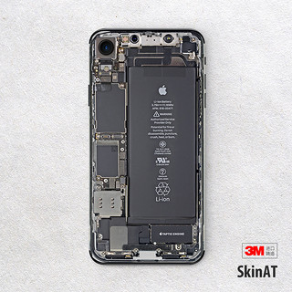 SkinAT苹果手机贴膜iPhone 12 Pro保护背膜伪装拆机iPhone 12贴纸（iphone 其他型号、iPhone 12 Pro拆机不包边）