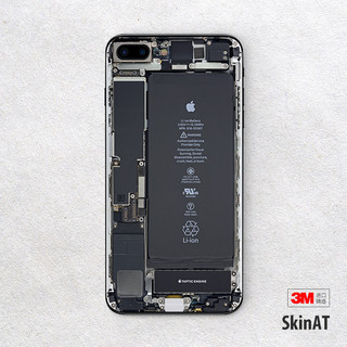 SkinAT苹果手机贴膜iPhone 12 Pro保护背膜伪装拆机iPhone 12贴纸（iphone 其他型号、iPhone 6 Plus拆机不包边）