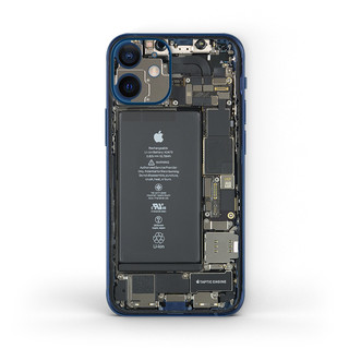 SkinAT苹果手机贴膜iPhone 12 Pro保护背膜伪装拆机iPhone 12贴纸（iphone 其他型号、iPhone 6 Plus拆机不包边）