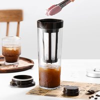 日本asvel冷萃咖啡壶冷泡壶 滴漏咖啡冷淬壶瓶冷泡茶壶冰滴咖啡壶（冷萃壶+700密封罐套装（换色请联系客服））