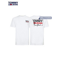 TOMMY HILFIGER 汤米·希尔费格 Tommy男装21新款春夏凉感纯棉正反字母印花圆领短袖T恤10216