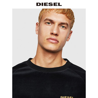 Diesel男士logo宽松套头简约潮流运动衫00CP810PAWH（M、900-02）