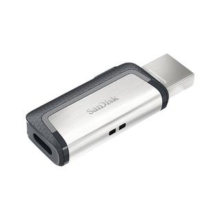  闪迪 Sandisk  至尊高速系列 SDDDC2 USB 3.1 固态U盘 银色 32G Type-C/USB双口+OTG转接头