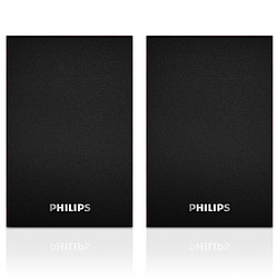 PHILIPS 飛利浦 SPA20 2.0聲道 室內 多媒體音箱 木紋色