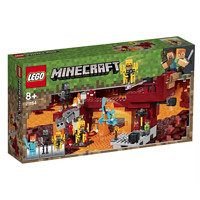 LEGO 乐高 Minecraft我的世界系列 21154 大战火焰人