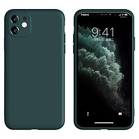 品胜适用苹果11手机壳iPhone11Pro Max摄像头全包12液态硅胶iphone11网红男女苹果11pro超薄镜头12防摔软壳(11ProMax亲肤液态★升级镜头全包√送钢化膜)
