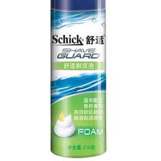 Schick 舒适 男士青柠香型剃须泡 210g*2