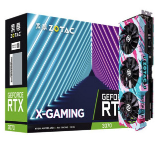 ZOTAC 索泰 RTX 3070-8G6 X-GAMING OC 显卡 8GB