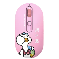 A4TECH 双飞燕 FG20 2.4G无线鼠标 2000DPI 粉色晒不黑