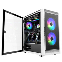 Great Wall 长城 魔镜 M22W 炫彩版 ATX机箱 半侧透 白色