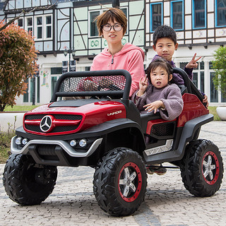 奔驰大g儿童电动车四轮遥控汽车小孩宝宝玩具车可坐大人超大双人（卖点4）