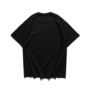 SOULGOODS 灵魂虎 男女款圆领短袖T恤 18705-1 碳黑 S