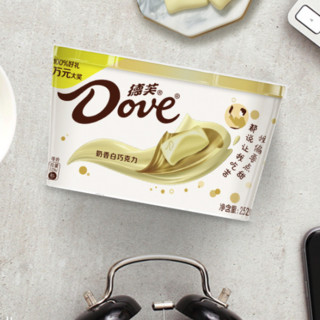 Dove 德芙 奶香白巧克力 252g*5盒