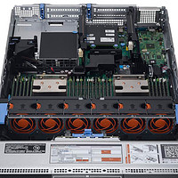 DELL 戴尔 R730 机架式 服务器 (2芯至强E5-2640 V4、十核、24个内存插槽、64GB、4个2TB SAS、四千兆网络接口、2个750W电源)