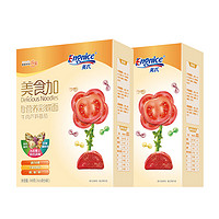 Enoulite 英氏 美食加系列 彩蝶面 牛肉芦笋番茄味  240g*2盒