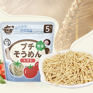 和寓良品 婴幼儿无盐碎面 日版 番茄味 100g