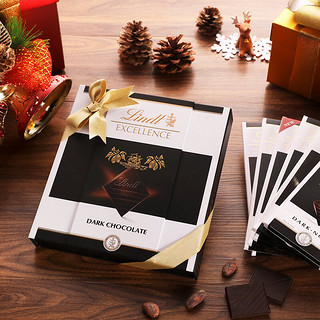 Lindt 瑞士莲 EXCELLENCE特醇 草莓黑巧克力