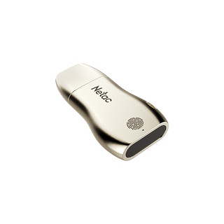 Netac 朗科 U628 USB 3.0 指纹加密U盘 珍珠镍 32GB USB