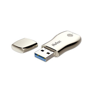 Netac 朗科 U628 USB 3.0 指纹加密U盘 珍珠镍 32GB USB