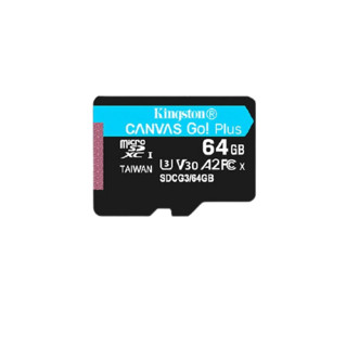 Kingston 金士顿 SDCG3 SDCG3存储卡 64GB（UHS-I、V30、U3、A2）+MLPM读卡器