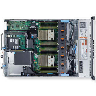 DELL 戴尔 R730 机架式 服务器 (1芯至强E5-2630 V4、十核、24个内存插槽、四千兆网络接口、495W电源)
