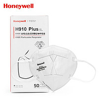 PLUS会员：Honeywell 霍尼韦尔 H910Plus KN95无呼吸阀口罩 50只 白色