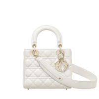 Dior 迪奥 Lady Dior系列 MY ABCDIOR 女士手袋 M0538OCAL_M030 奶白色 小号