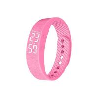 Disney 迪士尼 663 智能手环 樱花粉 硅胶表带(睡眠监测、防水)