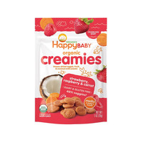 HappyBABY 禧贝 有机椰奶溶豆 美版 草莓覆盆子胡萝卜味 28g