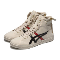 ASICS 亚瑟士 男女运动复古休闲鞋高帮加绒DOUBLE CLUTCH 1203A037 灰色 42.5